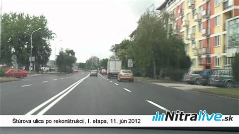 Ulica Štúrova v Nitre