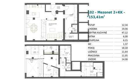 Mezonetový byt s moderným interiérom