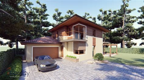 Moderný dvojpodlažný rodinný dom