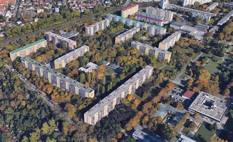 Bratislava Ružinov Ostredky panoráma