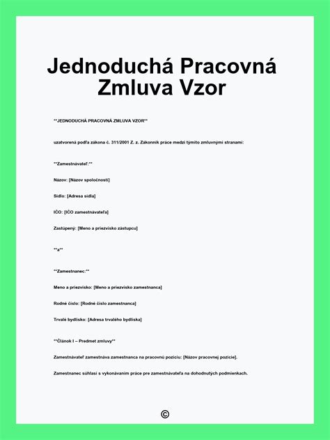Ilustrácia zmluvy a pečiatky