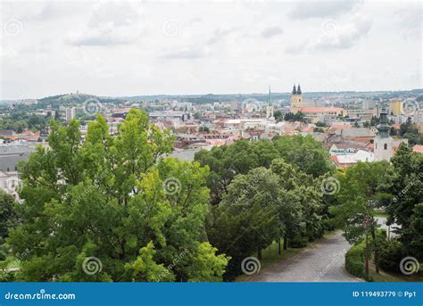 Street view of Nitra city center