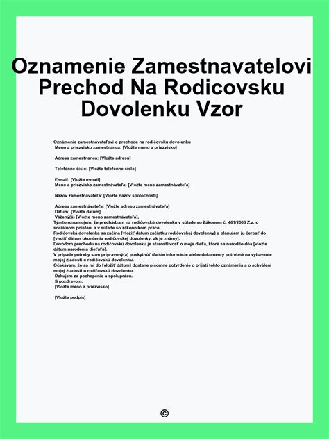 Ilustrácia symbolizujúca prechod z materskej na rodičovskú dovolenku