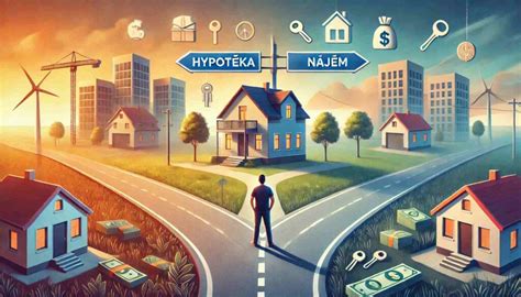 Ilustrácia znázorňujúca finančné možnosti - hotovosť vs. hypotéka