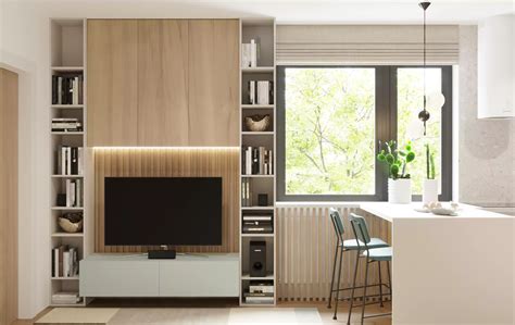 Príklad multifunkčného nábytku do malého bytu