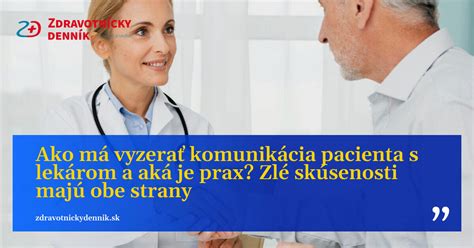 Ilustrácia pacienta s lekárom