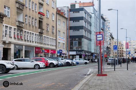 Dunajská ulica Bratislava pohľad
