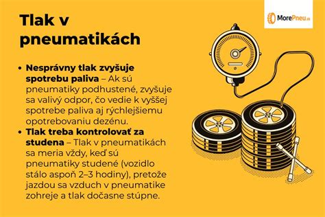 Ilustrácia umiestnenia štítku s odporúčaným tlakom v pneumatikách