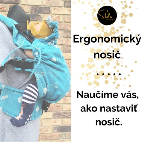 Matka s bábätkom v ergonomickom nosiči