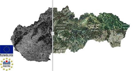 Porovnanie mapových podkladov registra C a E