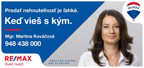 realitná maklérka Kristina Vojteková