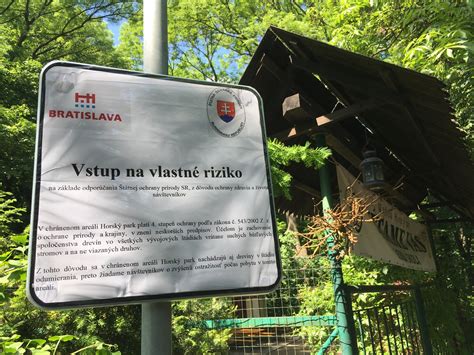 Vstup do Horského parku