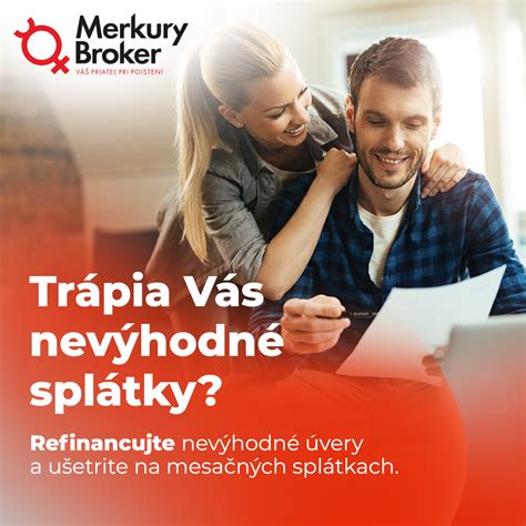 Diagram porovnávajúci mesačné splátky pred a po refinancovaní