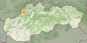Mapa obce Beluša s vyznačenými novými štvrťami
