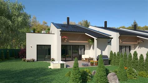 3D vizualizácia zástavby rodinných domov