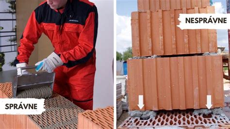 Proces murovania steny