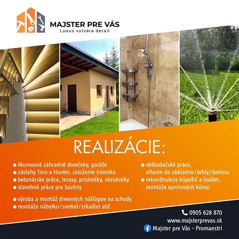 stavebné práce a elektroinštalácie