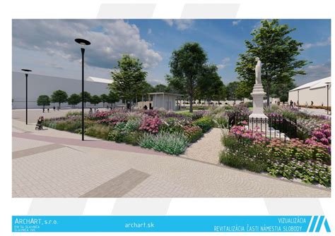 Ilustrácia znázorňujúca modernú, ekologickú obec