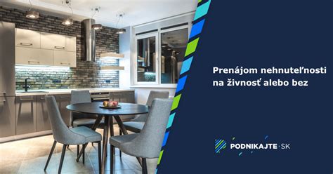 Infografika porovnávajúca prenájom s a bez živnosti