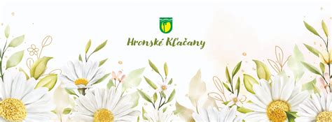 panoráma obce Hronské Kľačany s okolitou prírodou