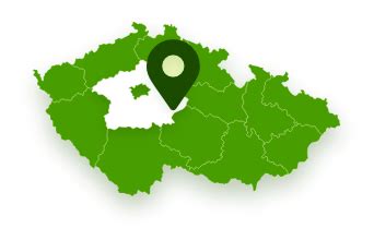 Mapa obce Vikartovce s vyznačenou polohou nehnuteľnosti