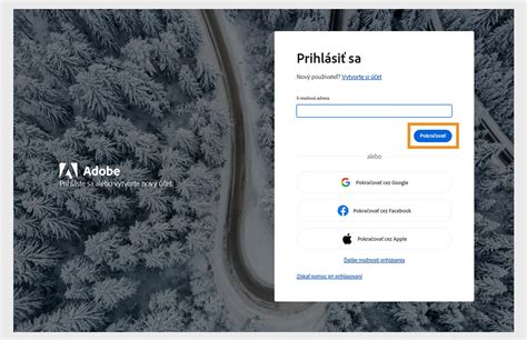 Screenshot úvodnej stránky aplikácie CICA