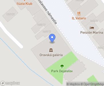 Mapa Levíc s vyznačenou ulicou P. O. Hviezdoslava a okolím