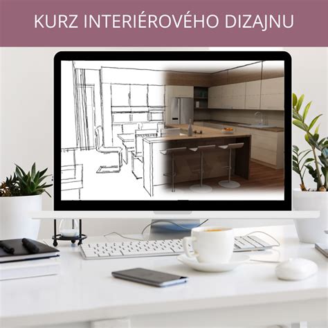 Ilustrácia interiérového dizajnu a záhradníctva