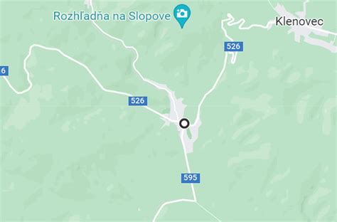 Mapa okolia Kokavy nad Rimavicou