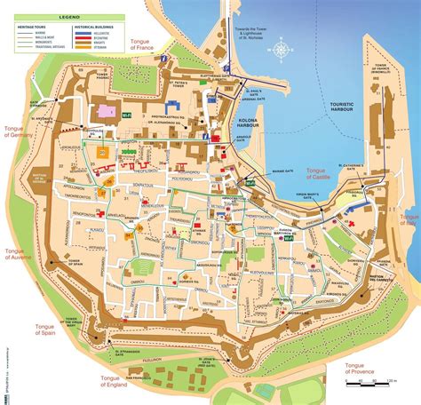 Mapa Starého Mesta s vyznačeným Klientskym centrom