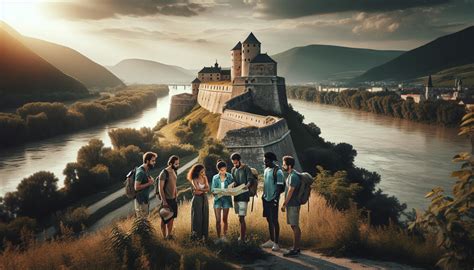 Pohľad na historické centrum Komárna s dominantou pevnosti