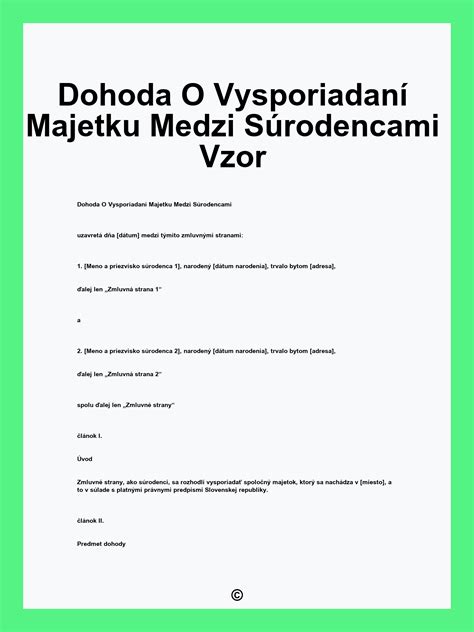 Ilustrácia znázorňujúca podpis dohody o vysporiadaní majetku