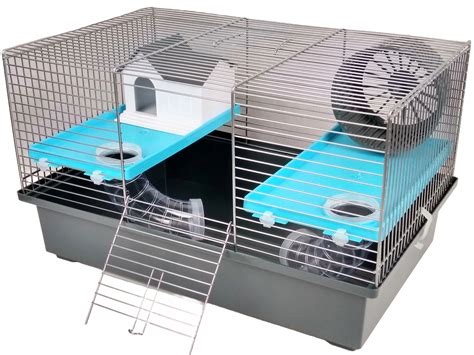 Ukážka vhodne zariadenej klietky pre osmákov degu