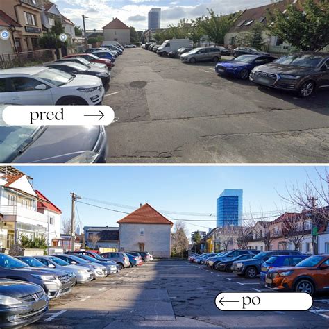 Ilustrácia zmeny parkovacích miest