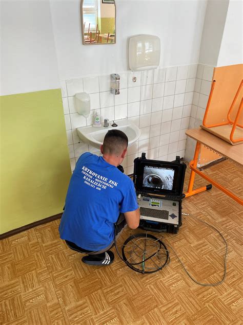 Kamerový monitoring kanalizácie