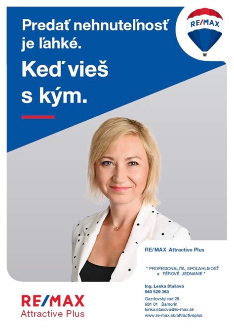 Portrét usmiatej realitnej maklérky