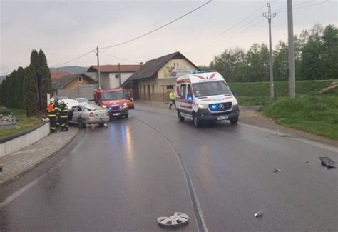 Dopravná nehoda v obci