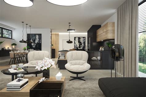 Moderné zariadenie interiéru apartmánu