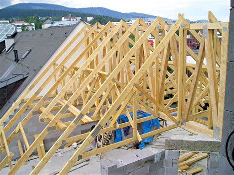 štruktúra dreveného väzníka