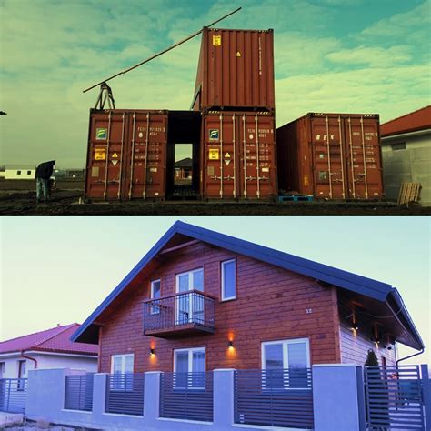 Proces montáže kontajnerového domu