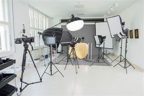 Moderný fotoateliér s rôznymi možnosťami