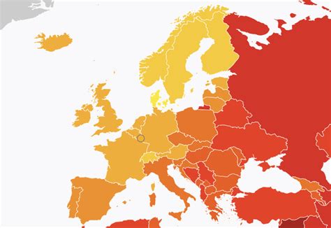 Mapa s najväčšími panelákovými sídliskami v Európe