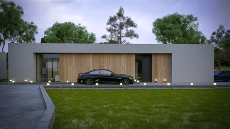 Ilustračná fotografia moderného garážového domu