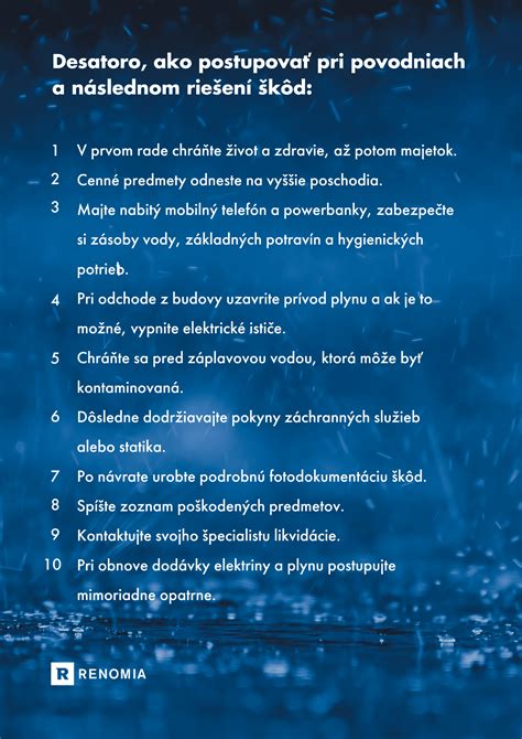 Infografika znázorňujúca percentuálne rozdelenie príčin škôd pri rekonštrukcii
