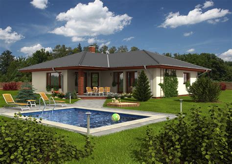 Rodinný dom s moderným balkónom