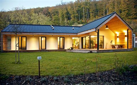 Pasívny dom s modernou architektúrou