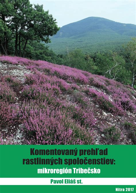 Ilustrácia typických rastlinných spoločenstiev Podtatranskej oblasti