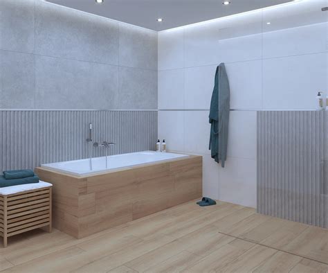 Kúpeľňa s modernými obkladmi a dlažbou