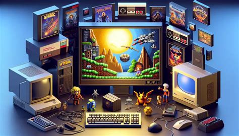 Rané počítačové hry s jednoduchou pixelovou grafikou a základnými zvukovými efektmi