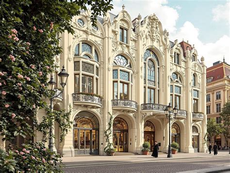 Riga - secesná architektúra